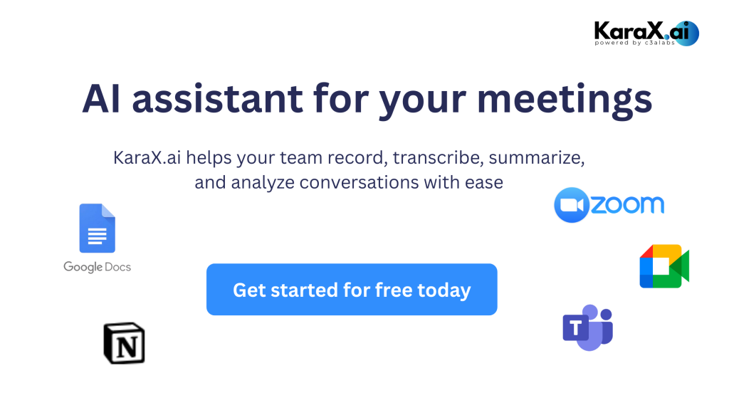 AI Note-Taking Tool for you
